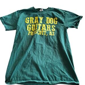Gray Dog Guitars Prescott AZ Short Sleeve Tee Shirt Size M FOL Tag